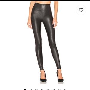 SPANX Vegan Leather Leggings